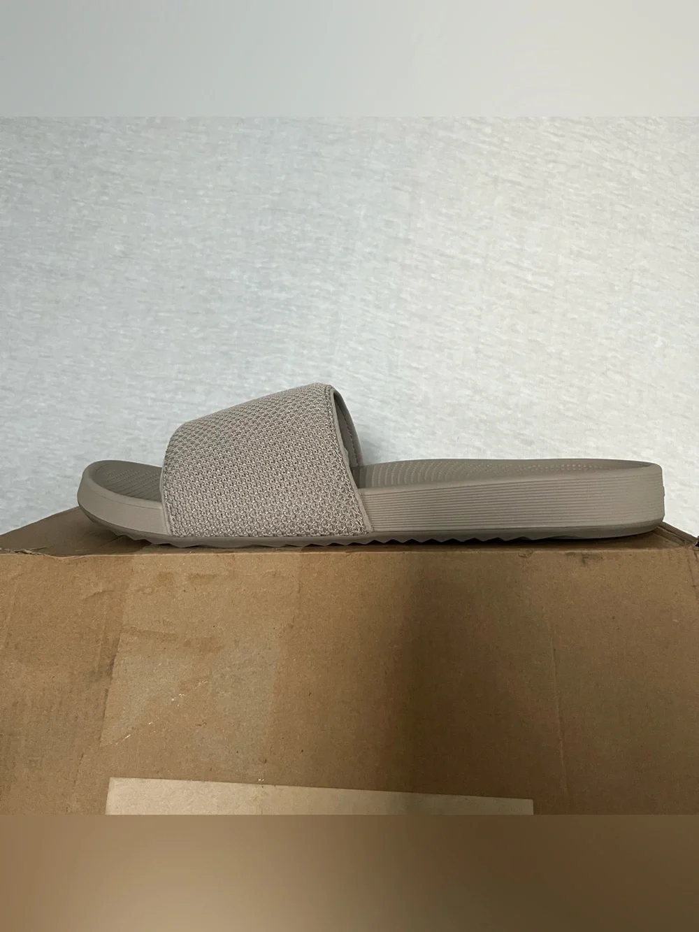 allbirds Mushroom Knit Slide Sandals